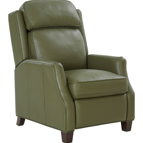 Nixon Manual Recliner in Giorgio Chive Top Grain Leather